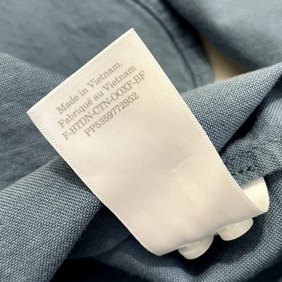 Everlane The Boxy Oxford Shirt Bluefin Size XS Oversized Minimalist Modern - Picture 12 of 12